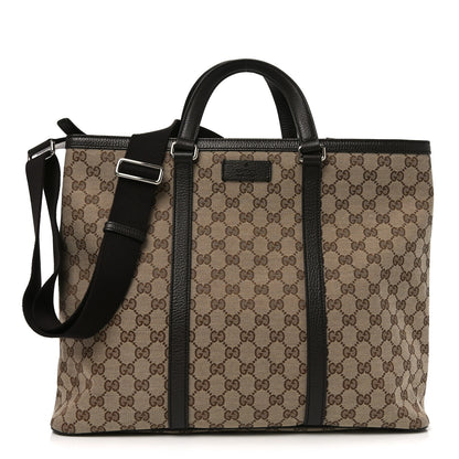 Gucci GG Monogram Large Joy Tote Bag Dark Brown 1 of 10