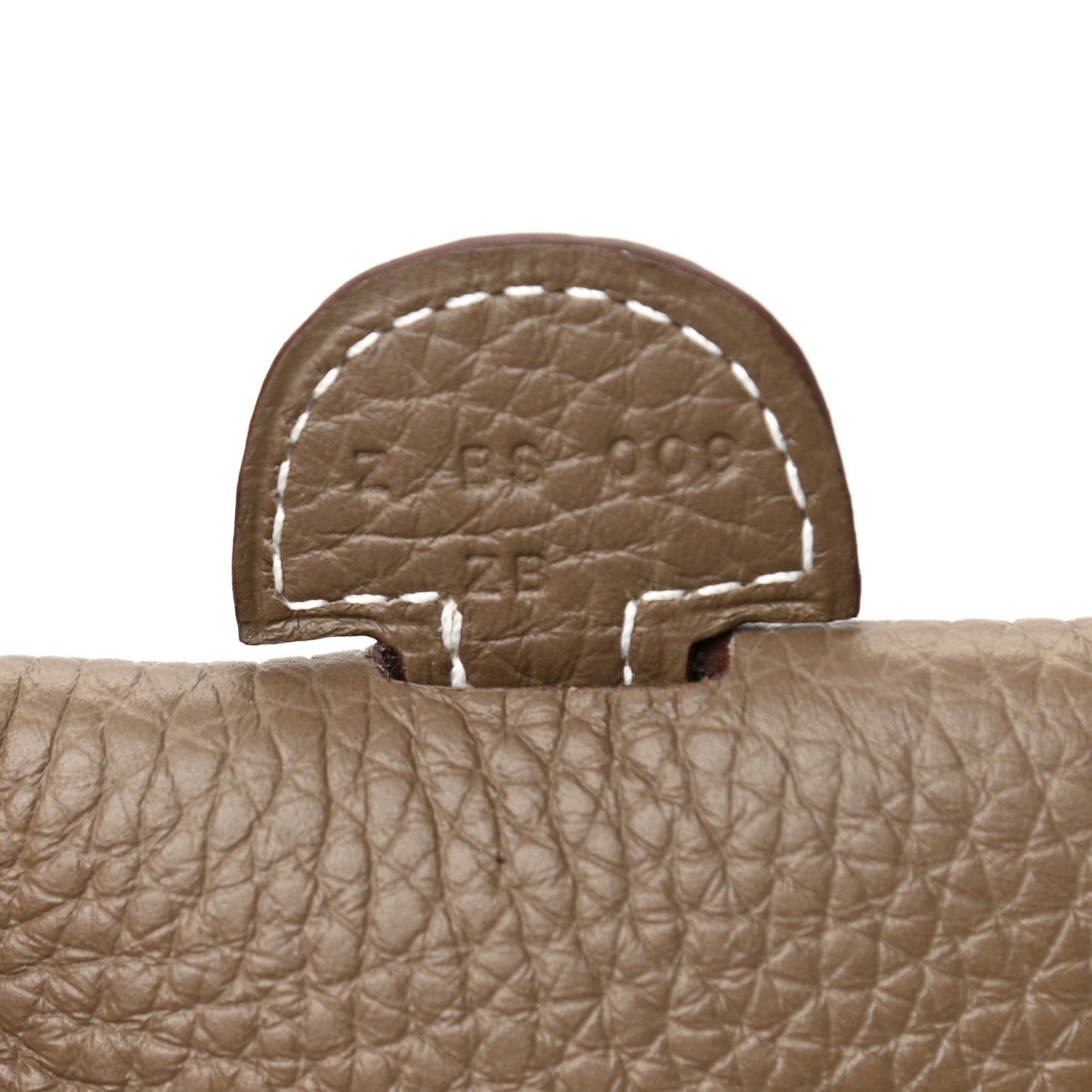 Hermes Taurillon Clemence Evelyne III PM Etoupe 8 of 12