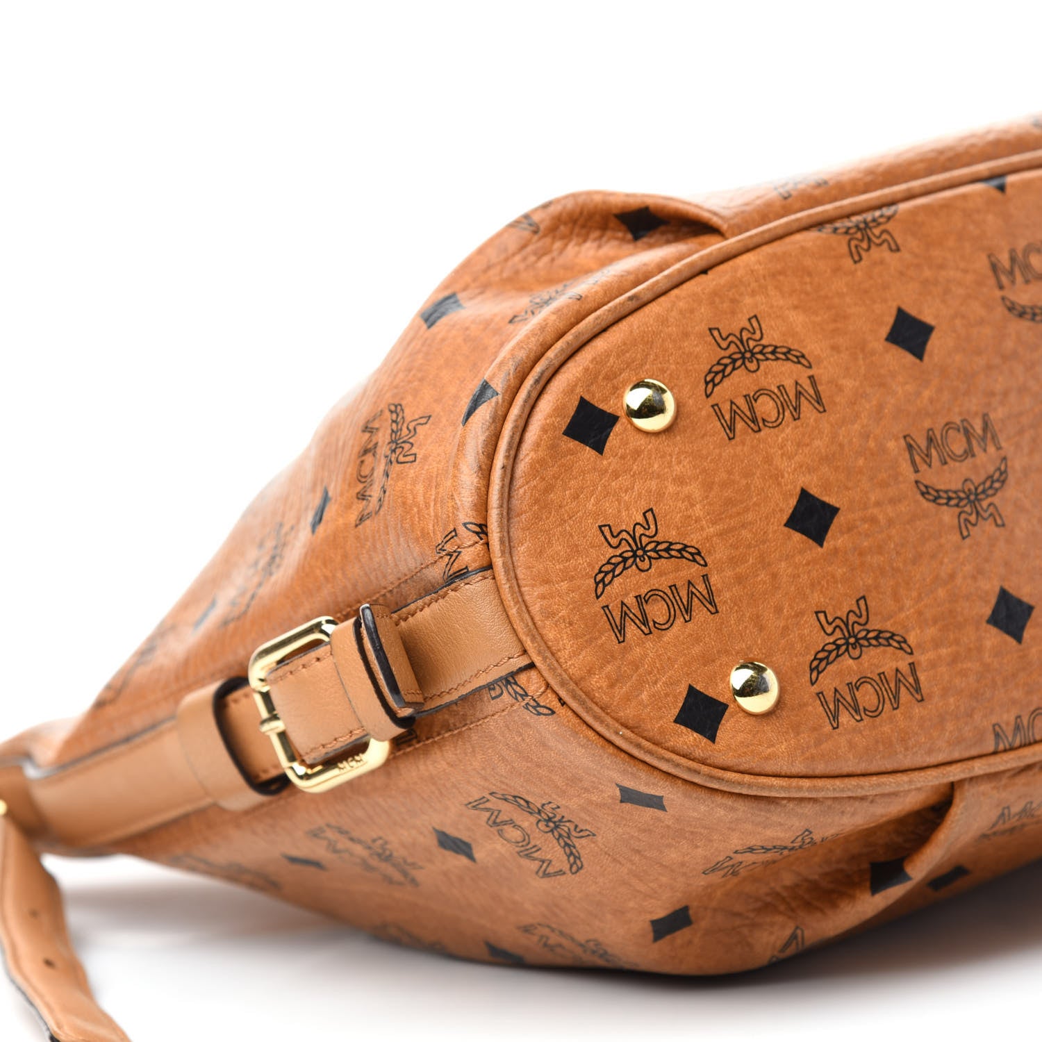 MCM Visetos Hobo Cognac 6 of 11