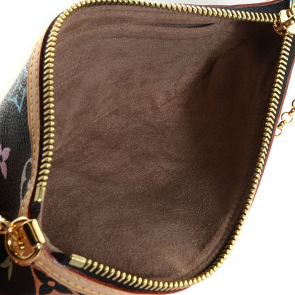 Louis Vuitton Monogram Multicolor Pochette Milla MM Black 5 of 8