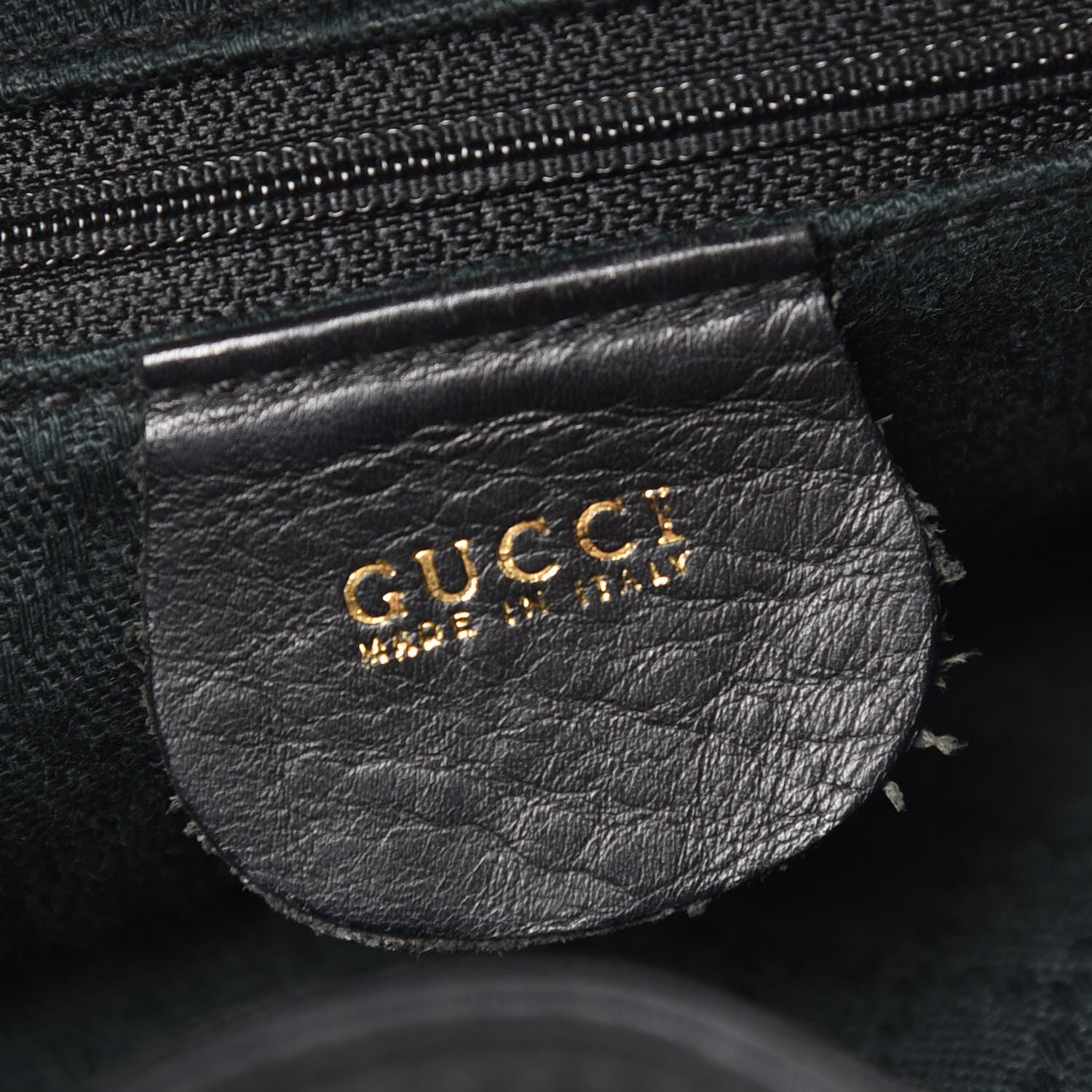 Gucci Calfskin Bamboo Backpack Black 6 of 17