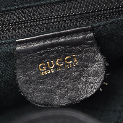 Gucci Calfskin Bamboo Backpack Black 6 of 17
