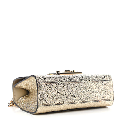 Gucci Galassia Small Padlock Shoulder Bag Platino 3 of 4