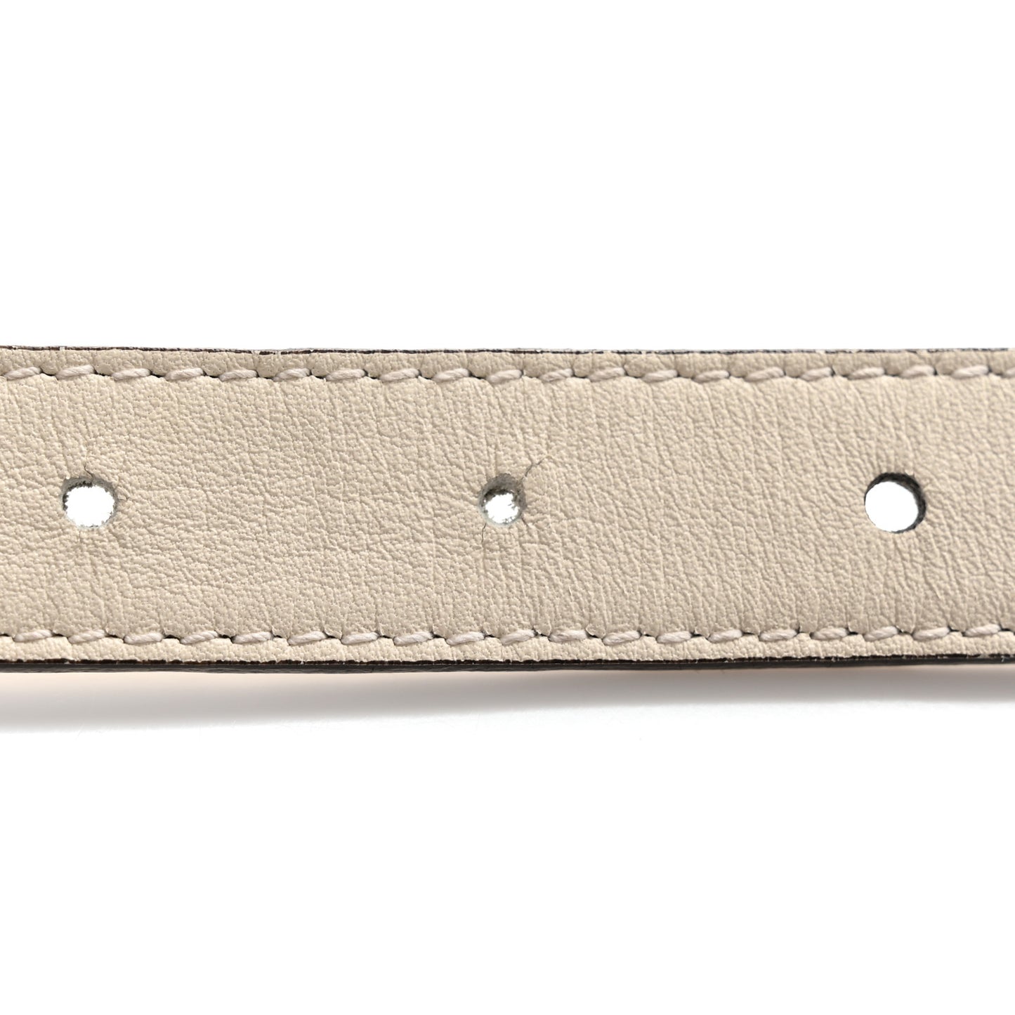 Calfskin Double G 20mm Belt 70 28 Mystic White