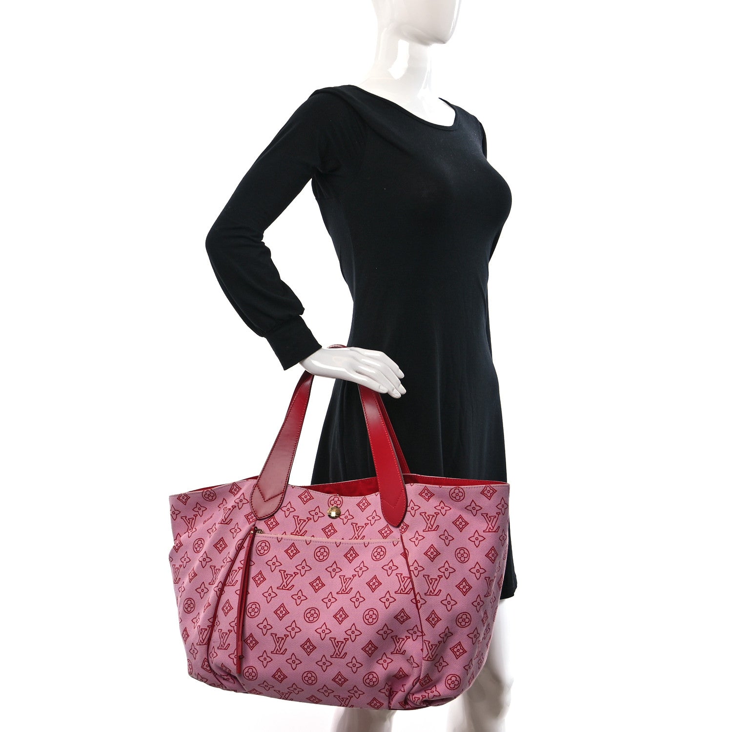 Louis Vuitton Cabas Ipanema GM Pink 3 of 15