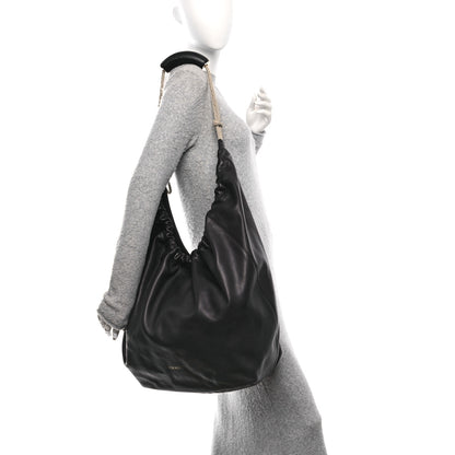 Loewe Calfskin XL Squeeze Cord Bag Black 2 of 9