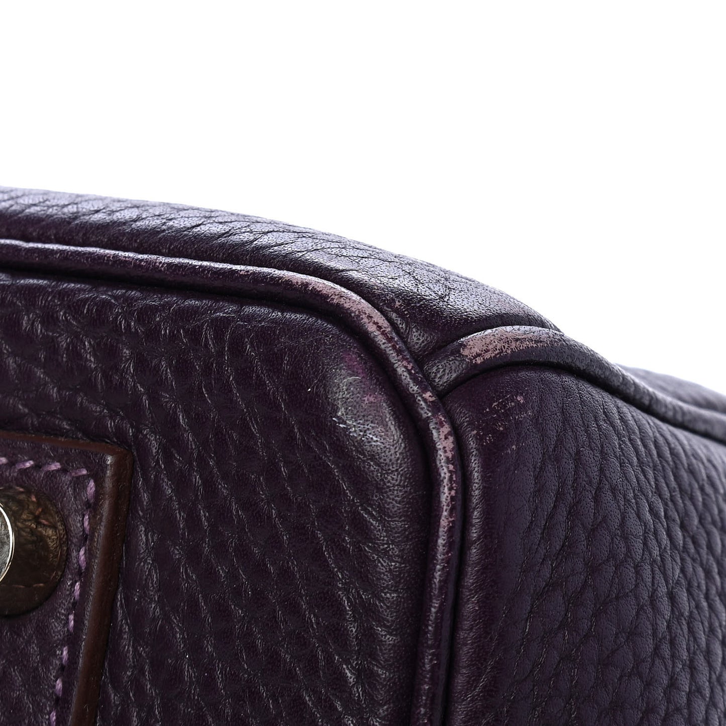 Taurillon Clemence Birkin 35 Raisin