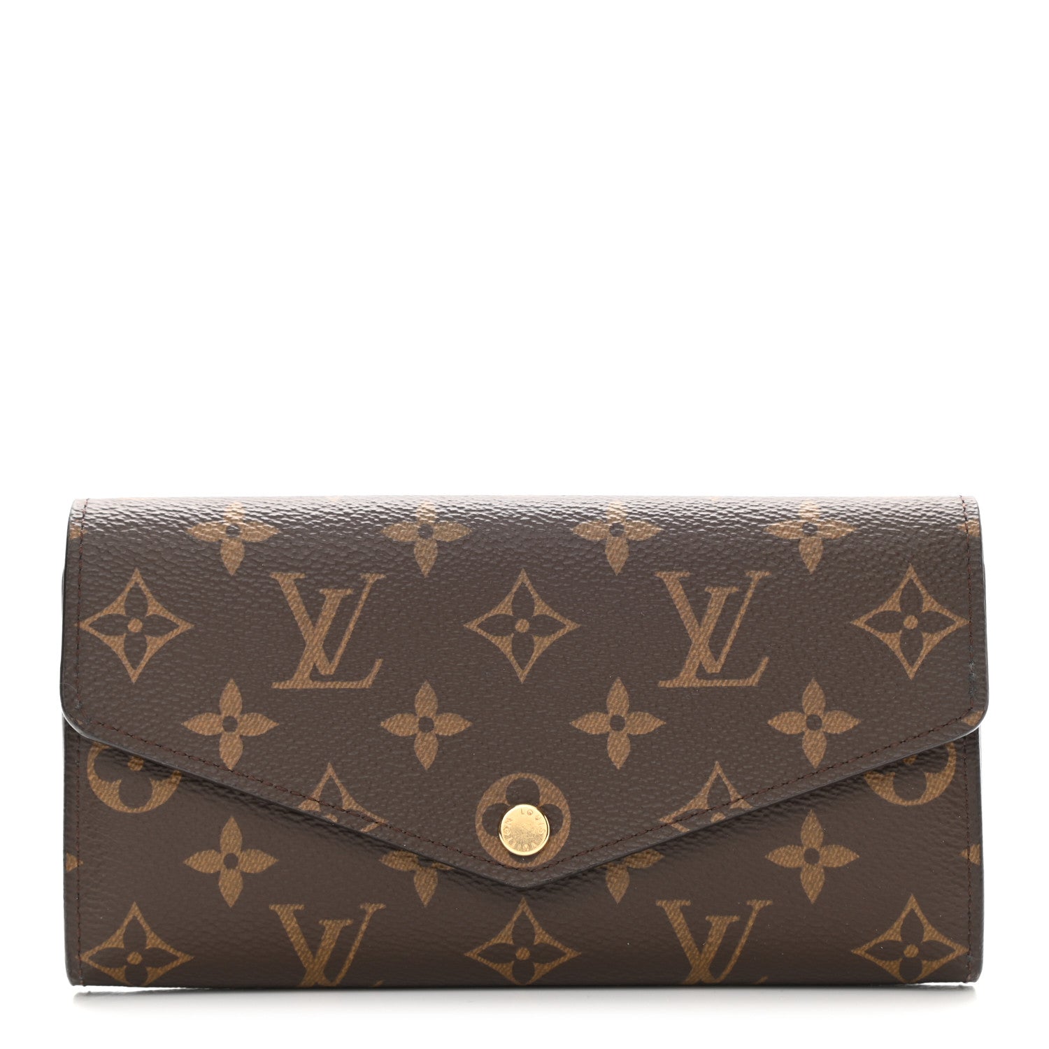 Louis Vuitton Monogram Sarah Wallet NM 1 of 9