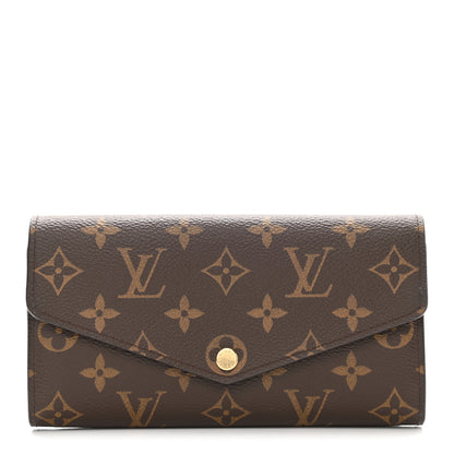 Louis Vuitton Monogram Sarah Wallet NM 1 of 9