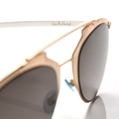 Christian Dior Reflected Sunglasses Gold White 4 of 8