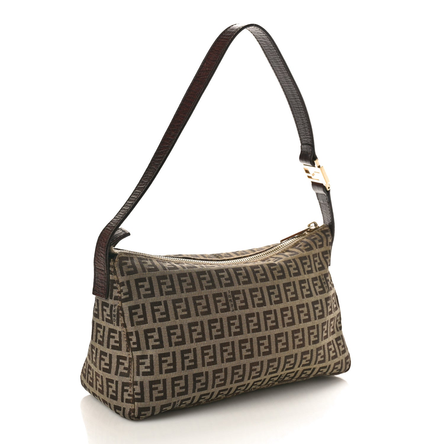 Fendi Zucchino Vitello Pochette Moro 3 of 9