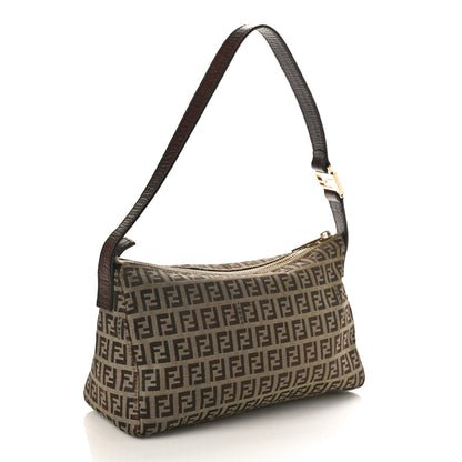 Fendi Zucchino Vitello Pochette Moro 3 of 9