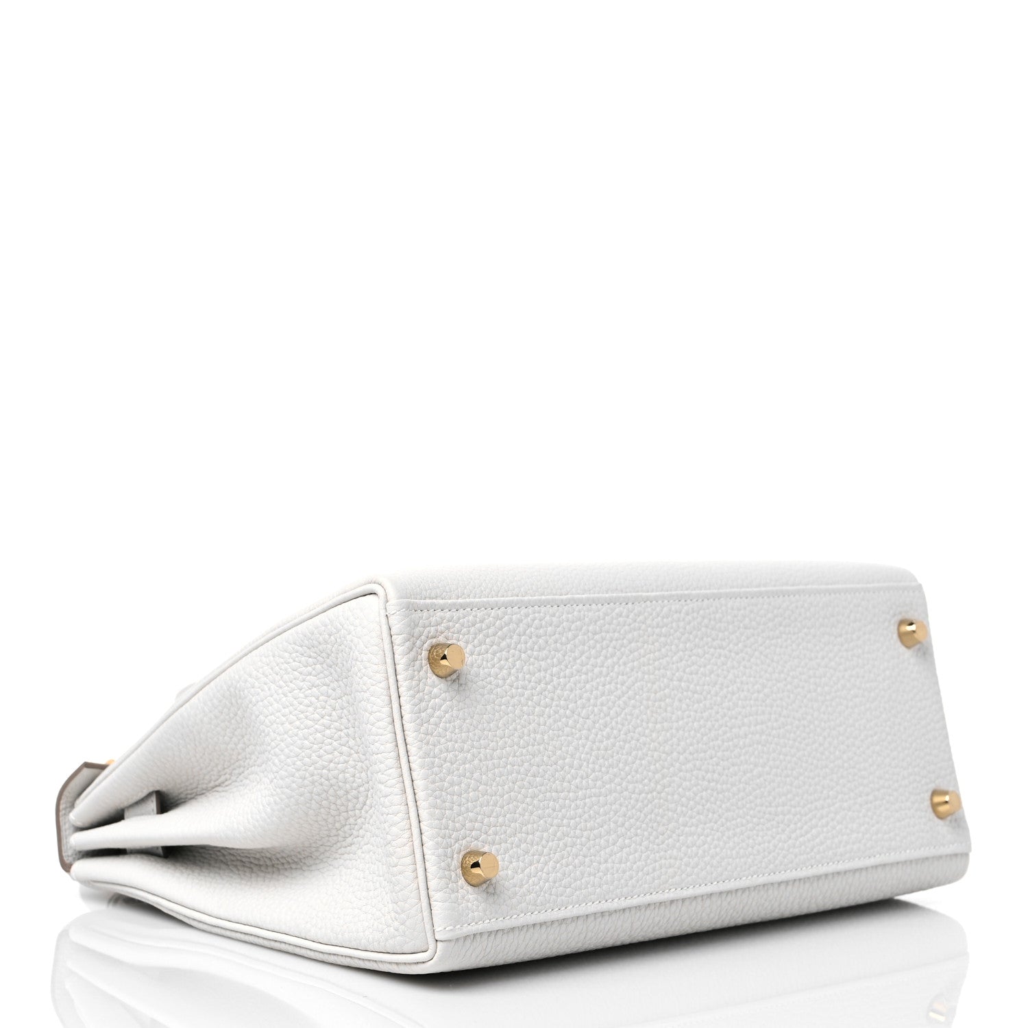 Hermes Togo Kelly Retourne 28 Gris Pale 4 of 10