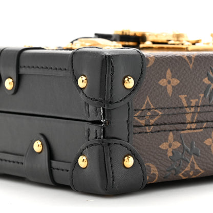 Louis Vuitton Monogram Blossom Petite Malle Black 9 of 13
