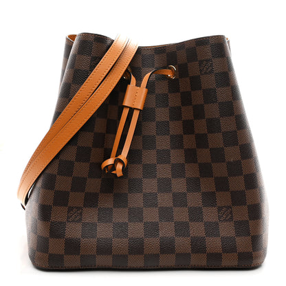 Louis Vuitton Damier Ebene Neonoe MM Safran 1 of 11