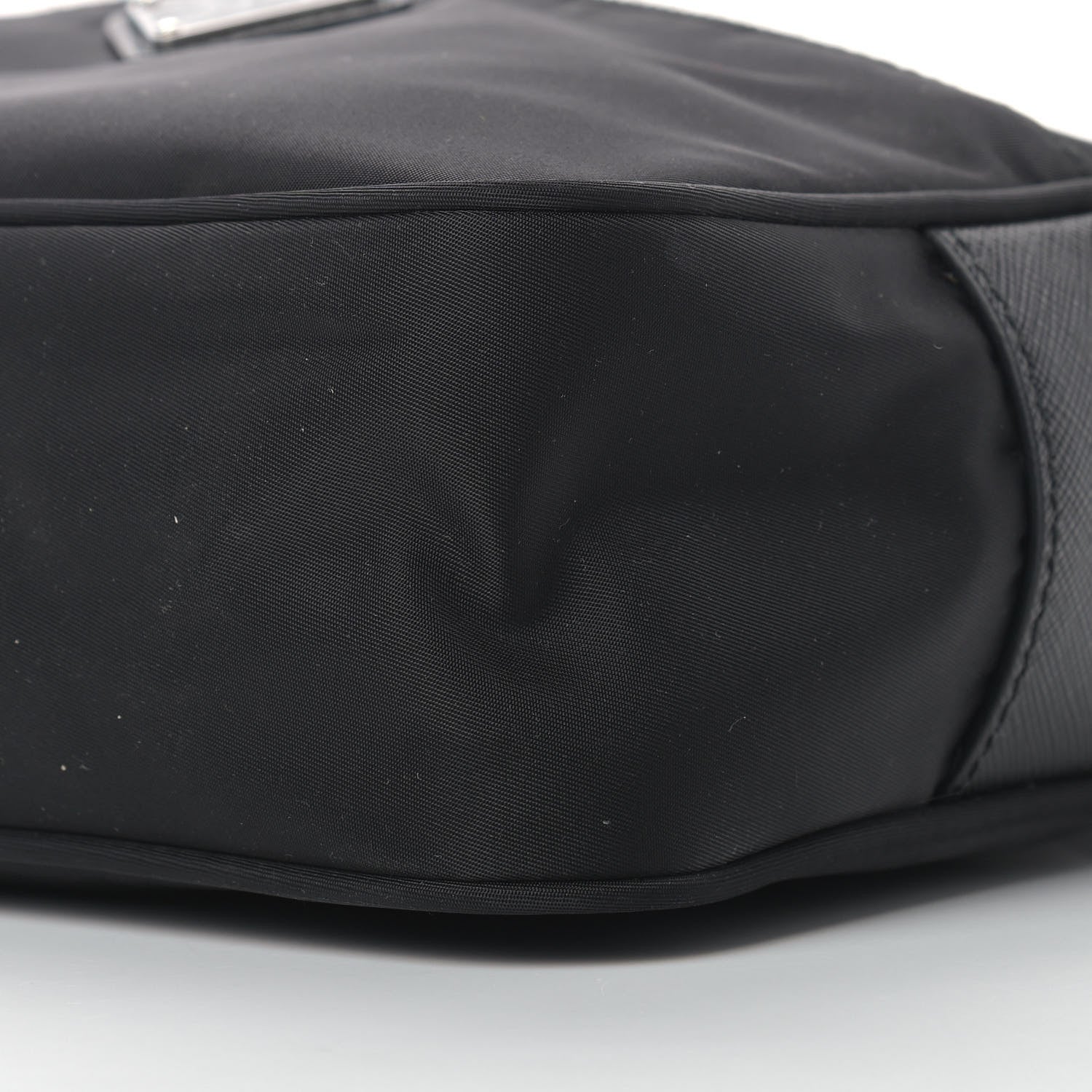 Prada Nylon Tessuto Messenger Bag Black 9 of 11
