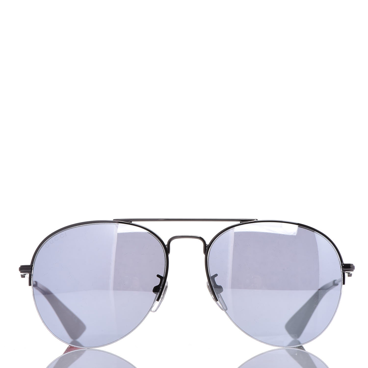 Gucci Aviator Sunglasses GG0107/S Green Red 3 of 7
