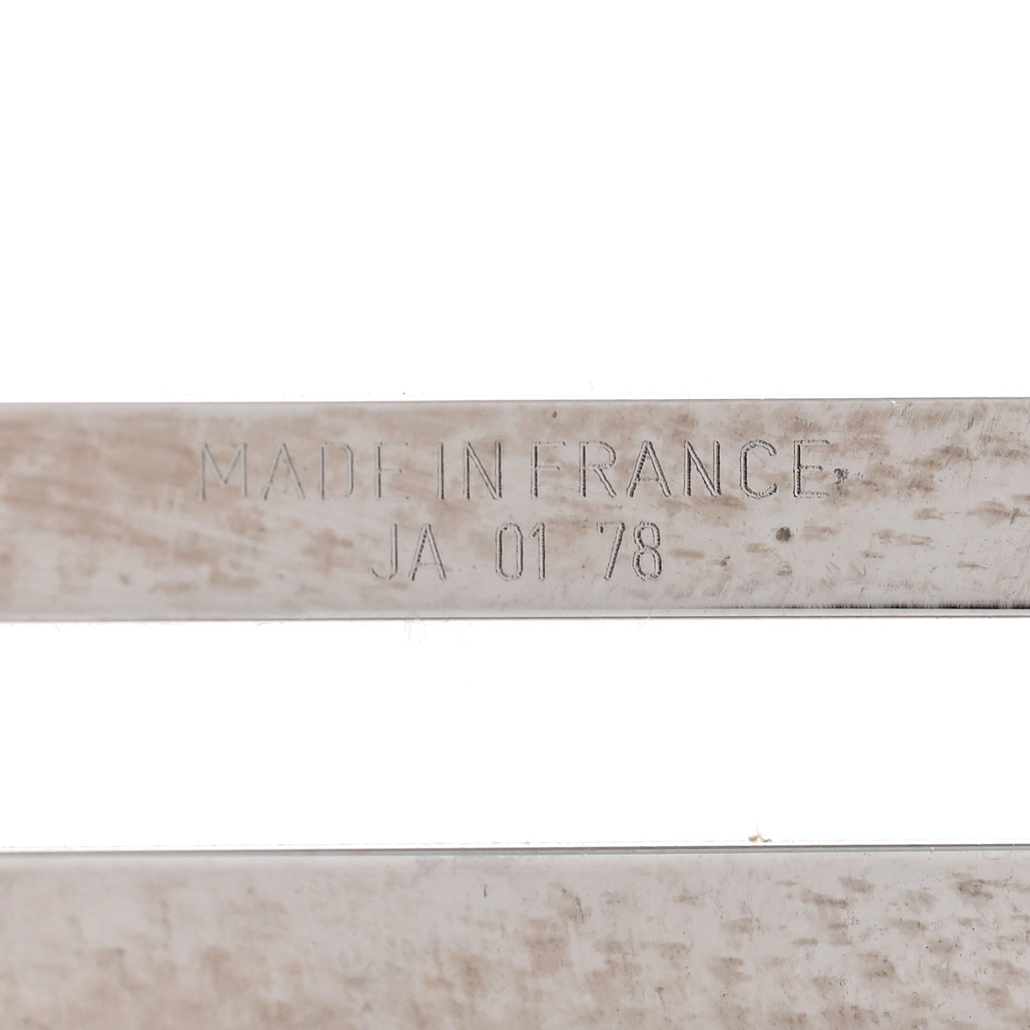 Palladium Au Carre 32mm Double H Belt Buckle