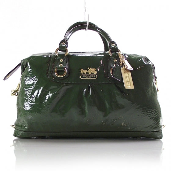 COACHPatentMadisonSabrinaEmeraldGreen12948