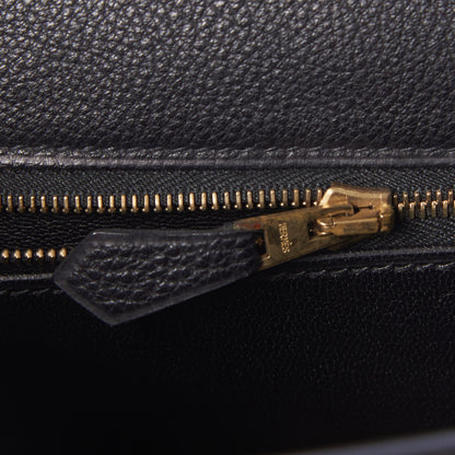 Hermes Togo Kelly Retourne 32 Black 17 of 25