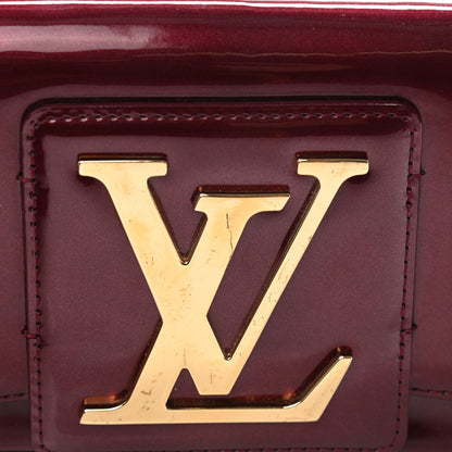 Louis Vuitton Patent Sobe Clutch Rouge Fauviste 8 of 8