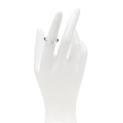 Tiffany Sterling Silver T Square Ring 52 6 2 of 5