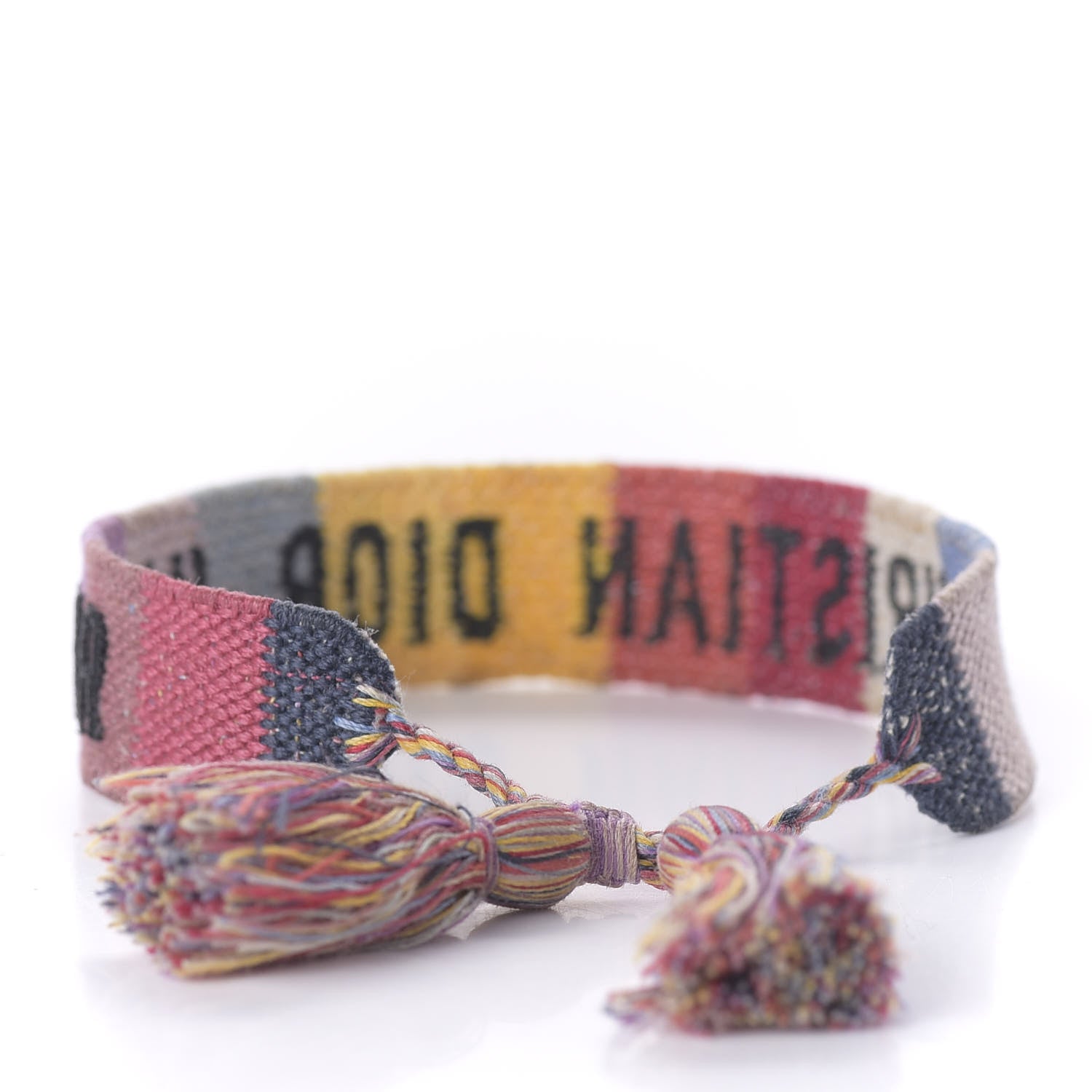 Christian Dior Woven Cotton J'Adior Friendship Bracelet 3 of 5