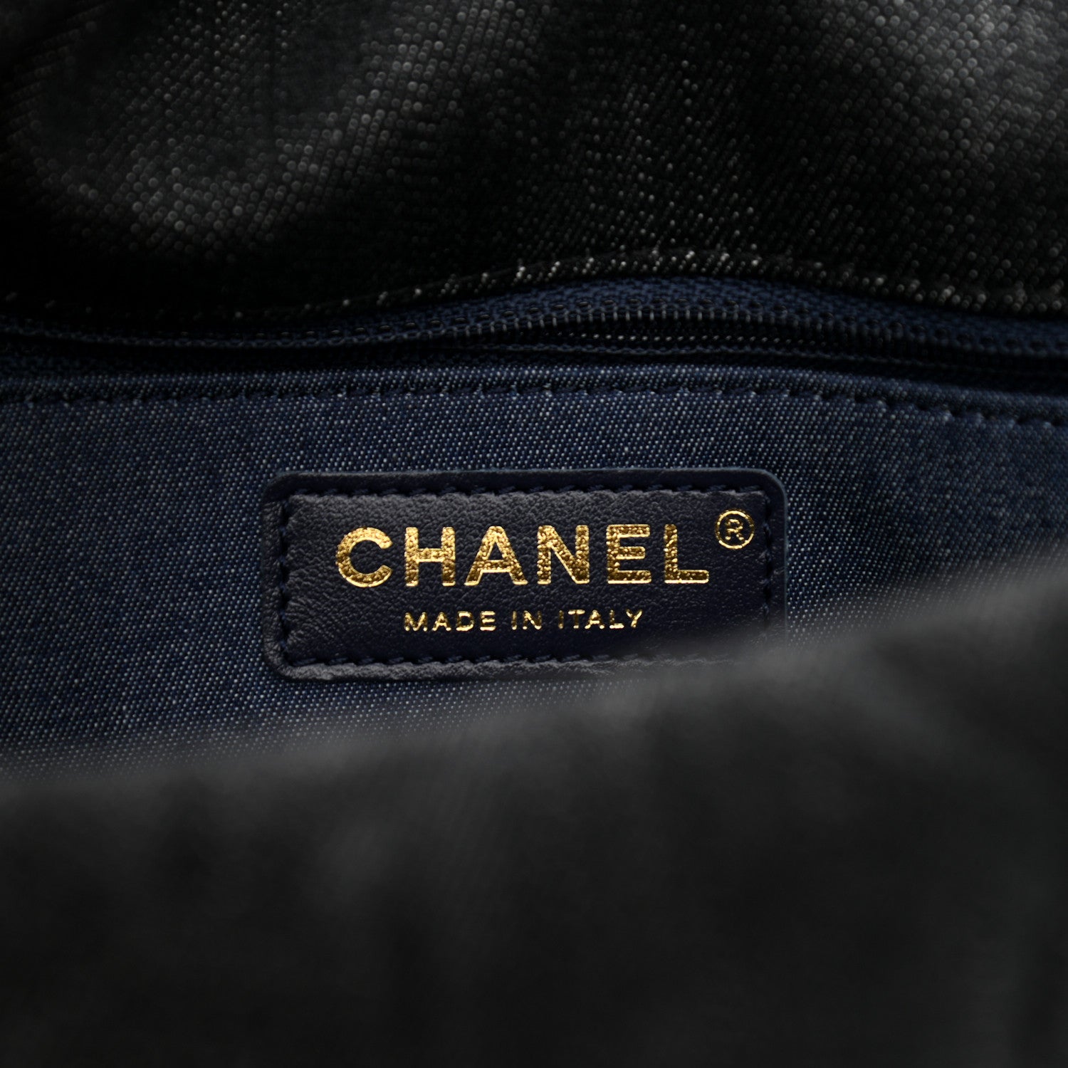 Chanel Denim Quilted Medium Funky Town Flap Black 6 of 8