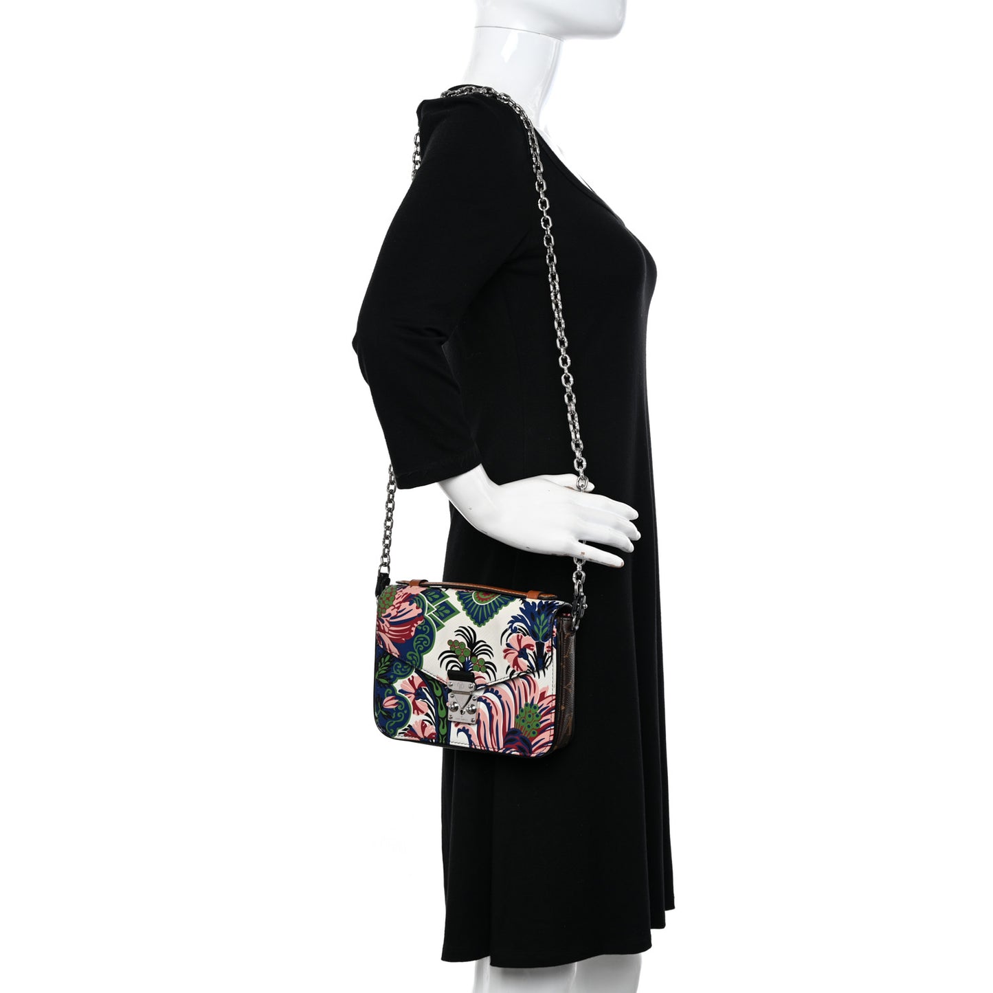 Epi Monogram Floral Mini Pochette Metis