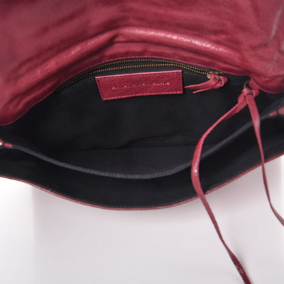 Balenciaga Agneau Classic Hardware Envelope Clutch Cassis 5 of 8