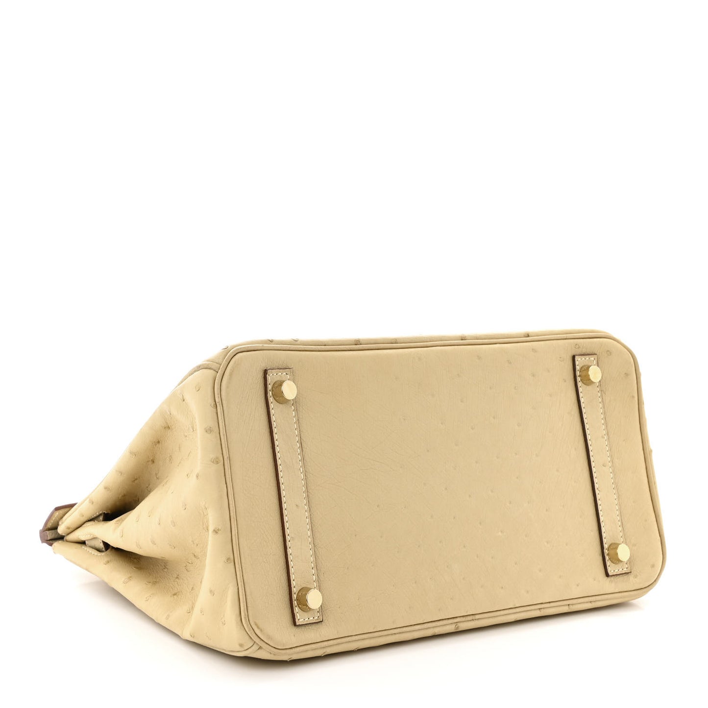 Ostrich Birkin 30 Parchemin