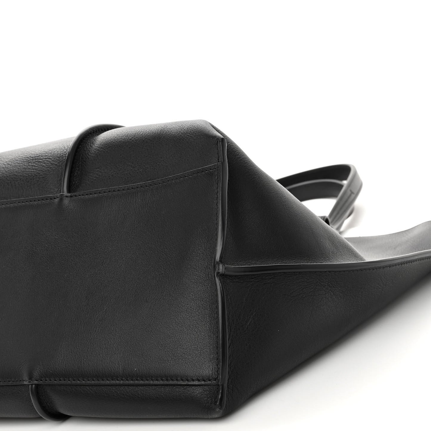 Smooth Calfskin Medium Vick Tote Black