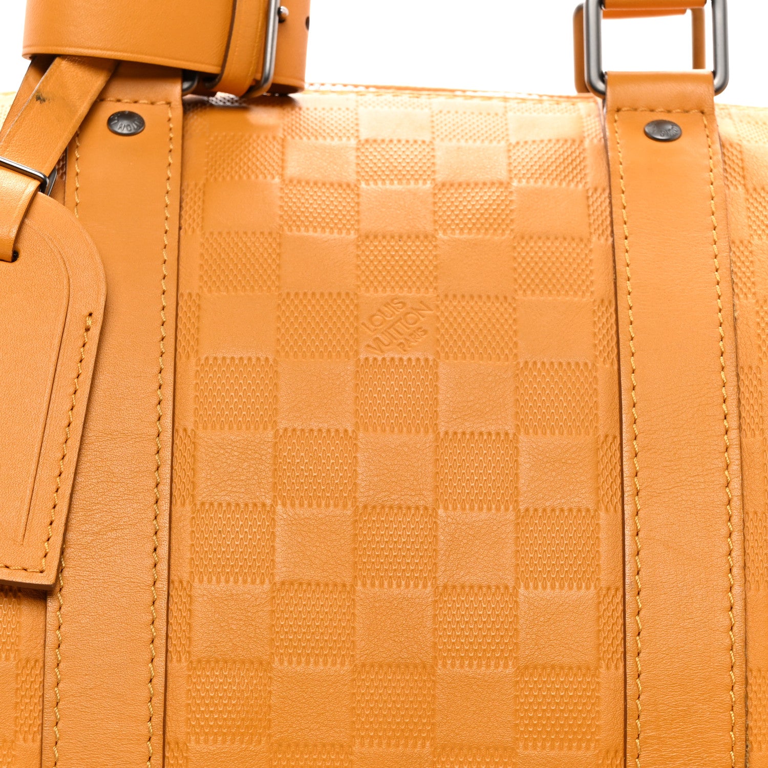 Louis Vuitton Damier Infini Keepall Bandouliere 45 Solar 7 of 9
