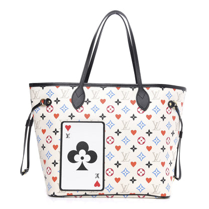 Louis Vuitton Game On Neverfull MM White 1 of 10