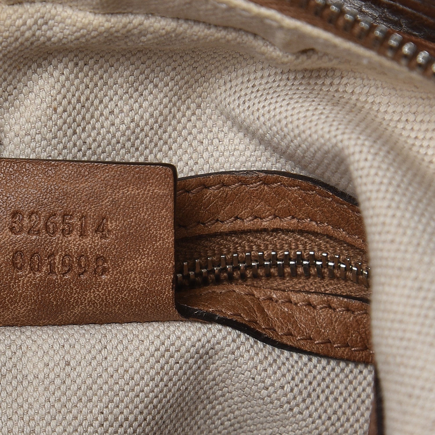 Gucci Monogram Old Libeccio Small Miss GG Hobo Beige Ebony Light Brown 8 of 9