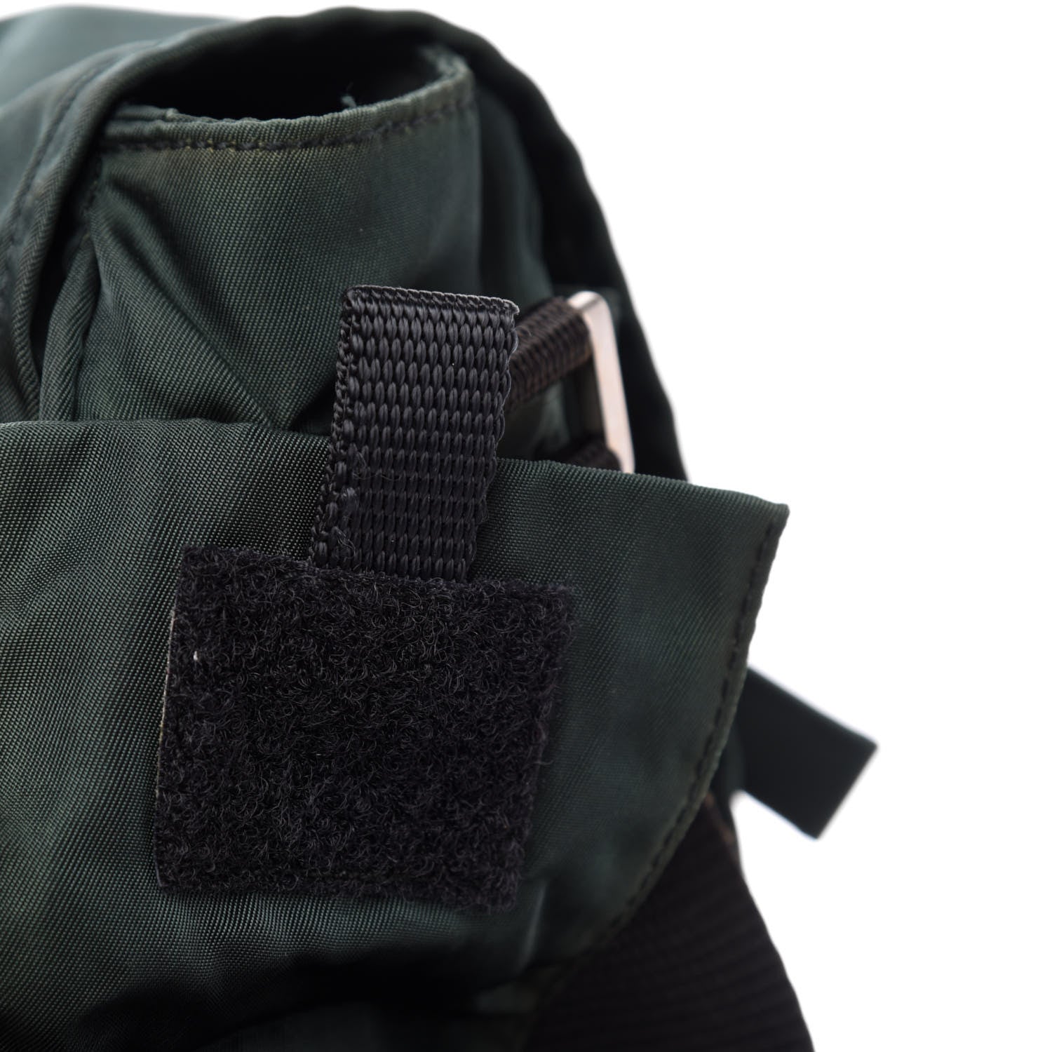 Prada Nylon Sport Messenger Bag Green 10 of 11