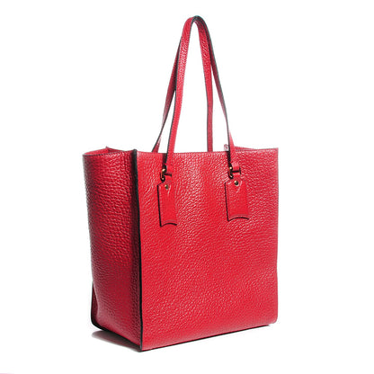 Burberry Heritage Grain Medium Woodbury Tote Military Red 3 of 9