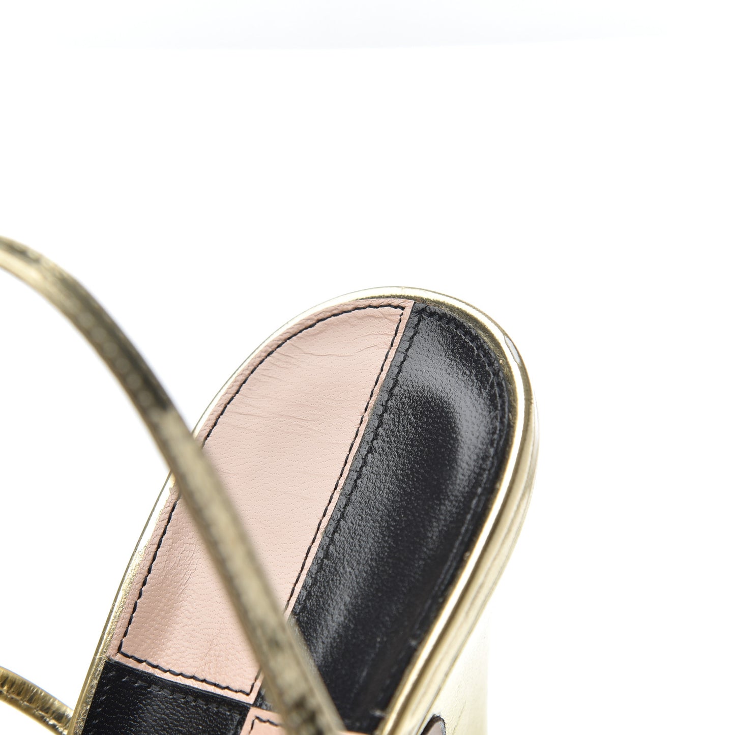 Metallic Nappa Bow Daphne High Heel Sandals 37.5 Platino