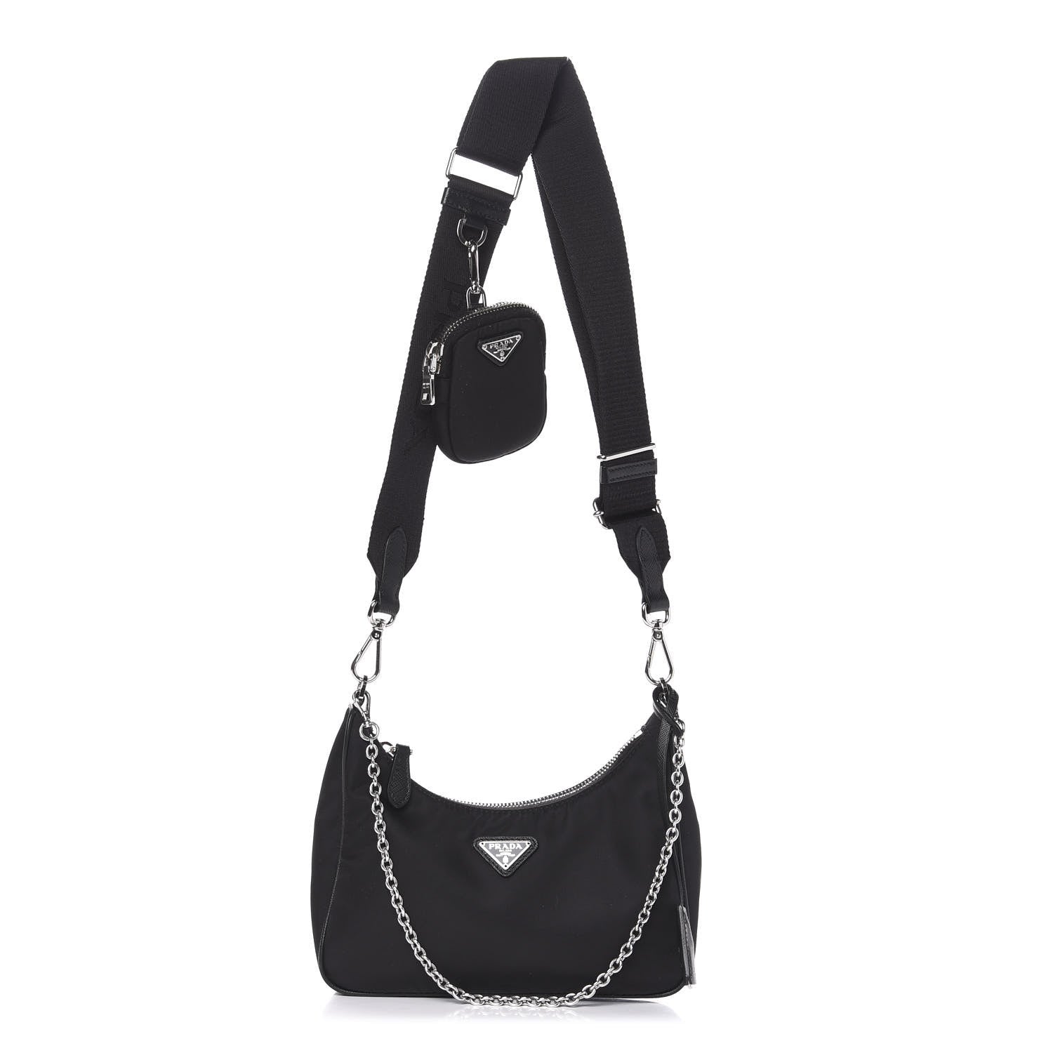 Prada Nylon Re-Edition 2005 Shoulder Bag Black 1 of 10