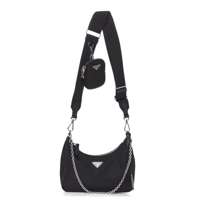 Prada Nylon Re-Edition 2005 Shoulder Bag Black 1 of 10