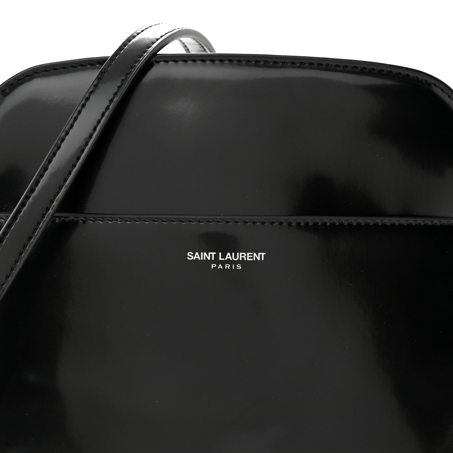Saint Laurent Brushed Calfskin Mini Camera Bag Black 8 of 10