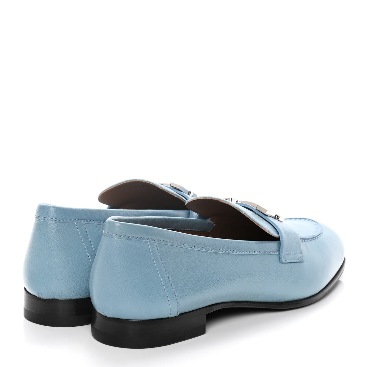 Goatskin Paris Loafers 37 Bleu Dorset