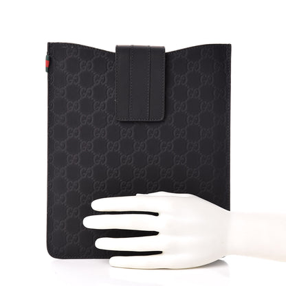 Gucci Rubber Guccissima Ipad Case Black 2 of 7