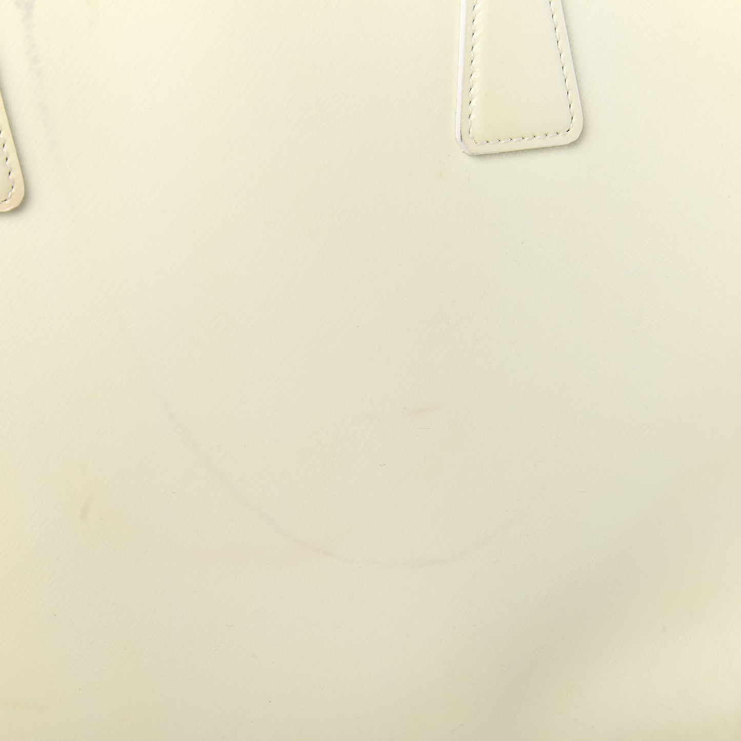 Saffiano Vernice Medium Galleria Double Zip Tote Bianco