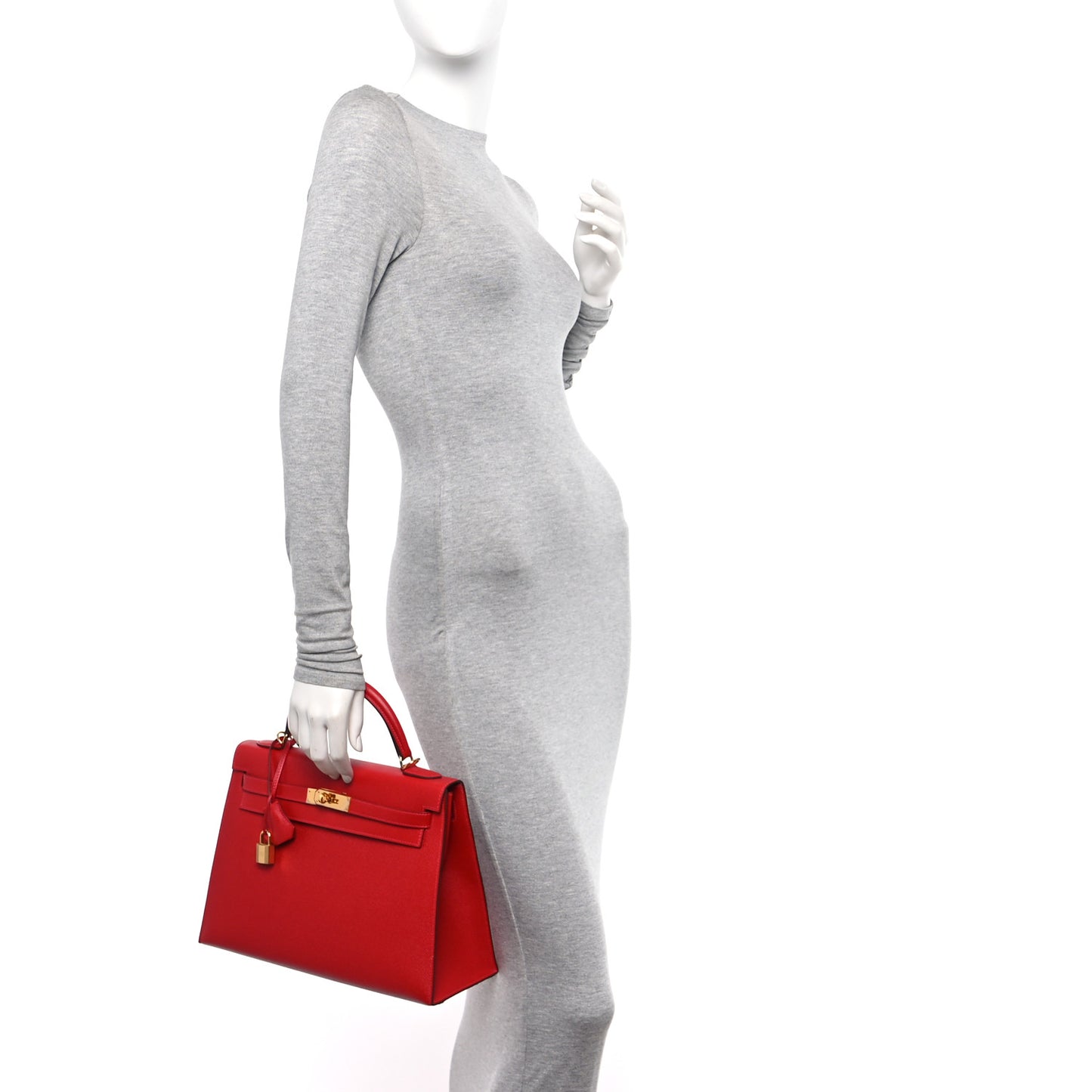 Epsom Kelly Sellier 32 Rouge Casaque