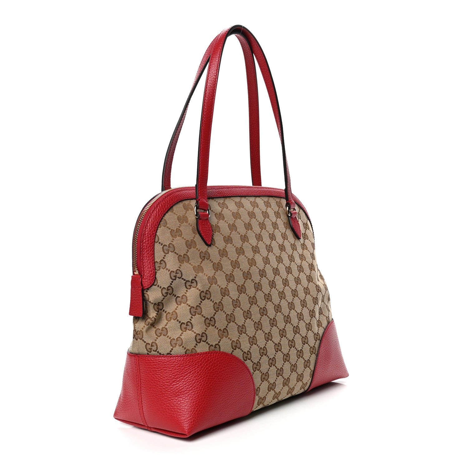 Gucci Monogram Medium Bree Shoulder Bag Red 2 of 4