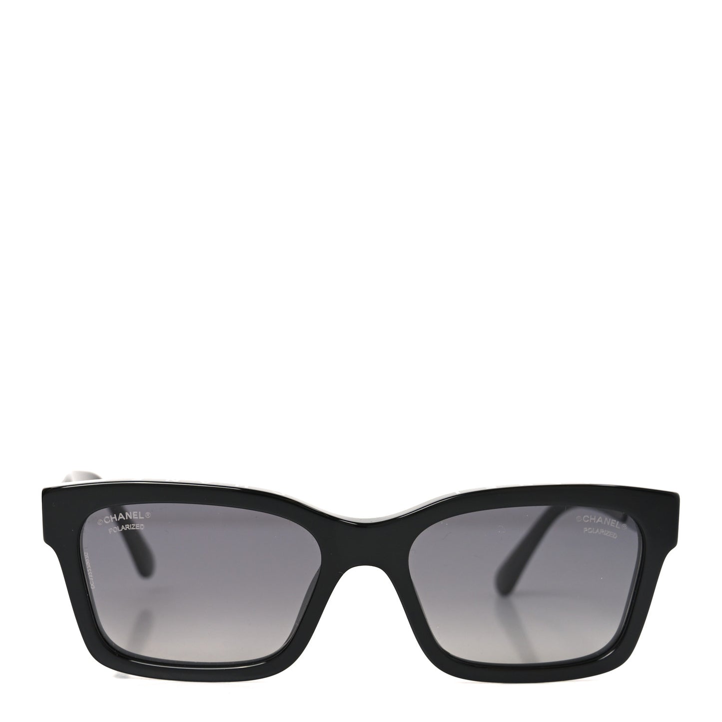 Acetate Square Sunglasses 5417 Black