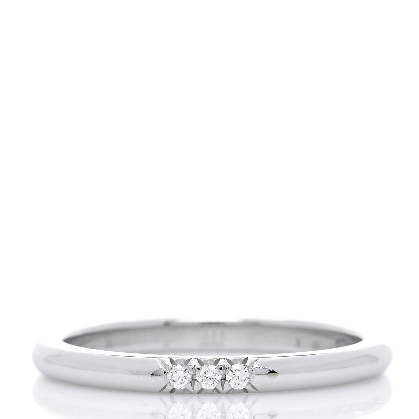 Platinum Diamond 2mm Classic Wedding Band Ring 51 5.75