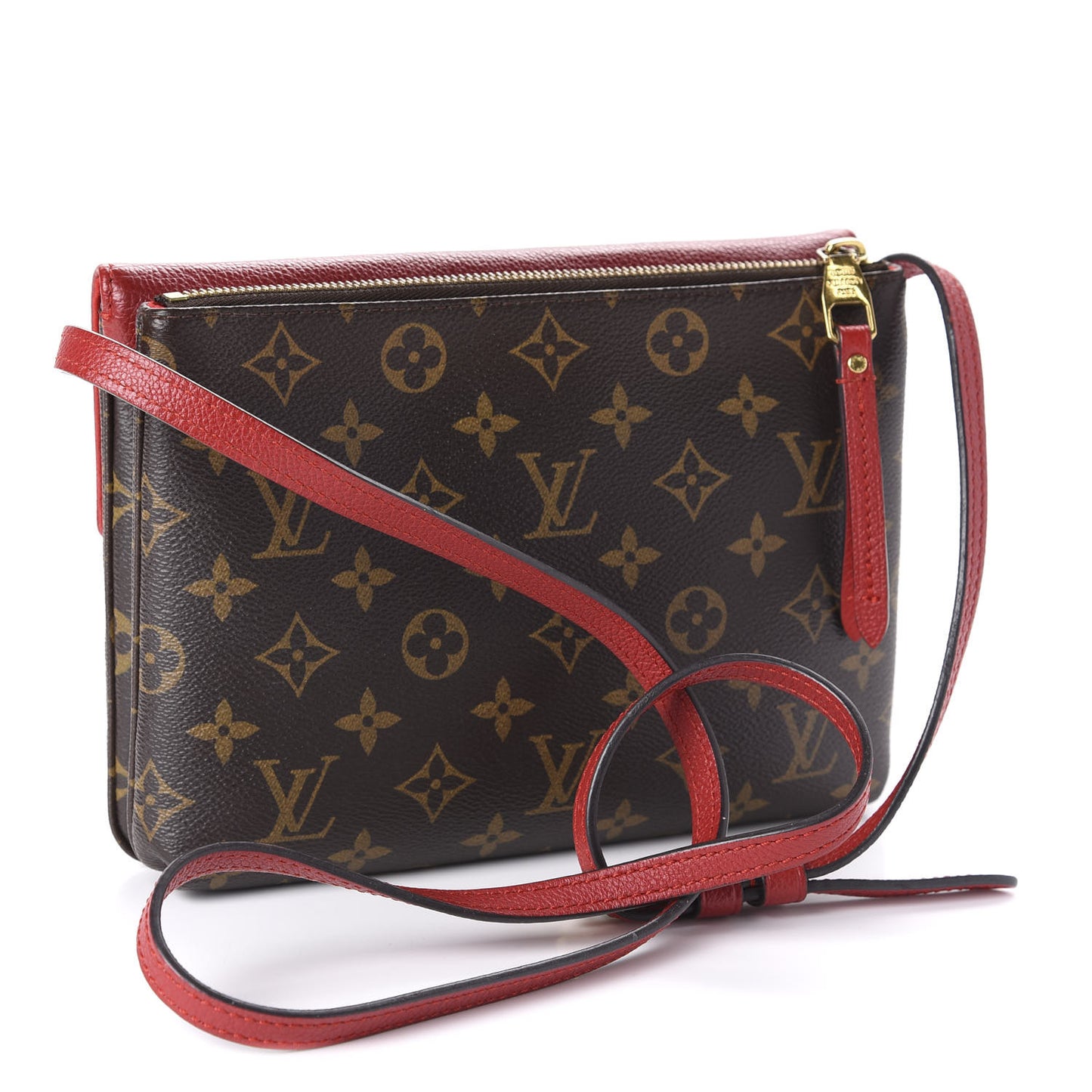 Monogram Twice Pochette Cherry