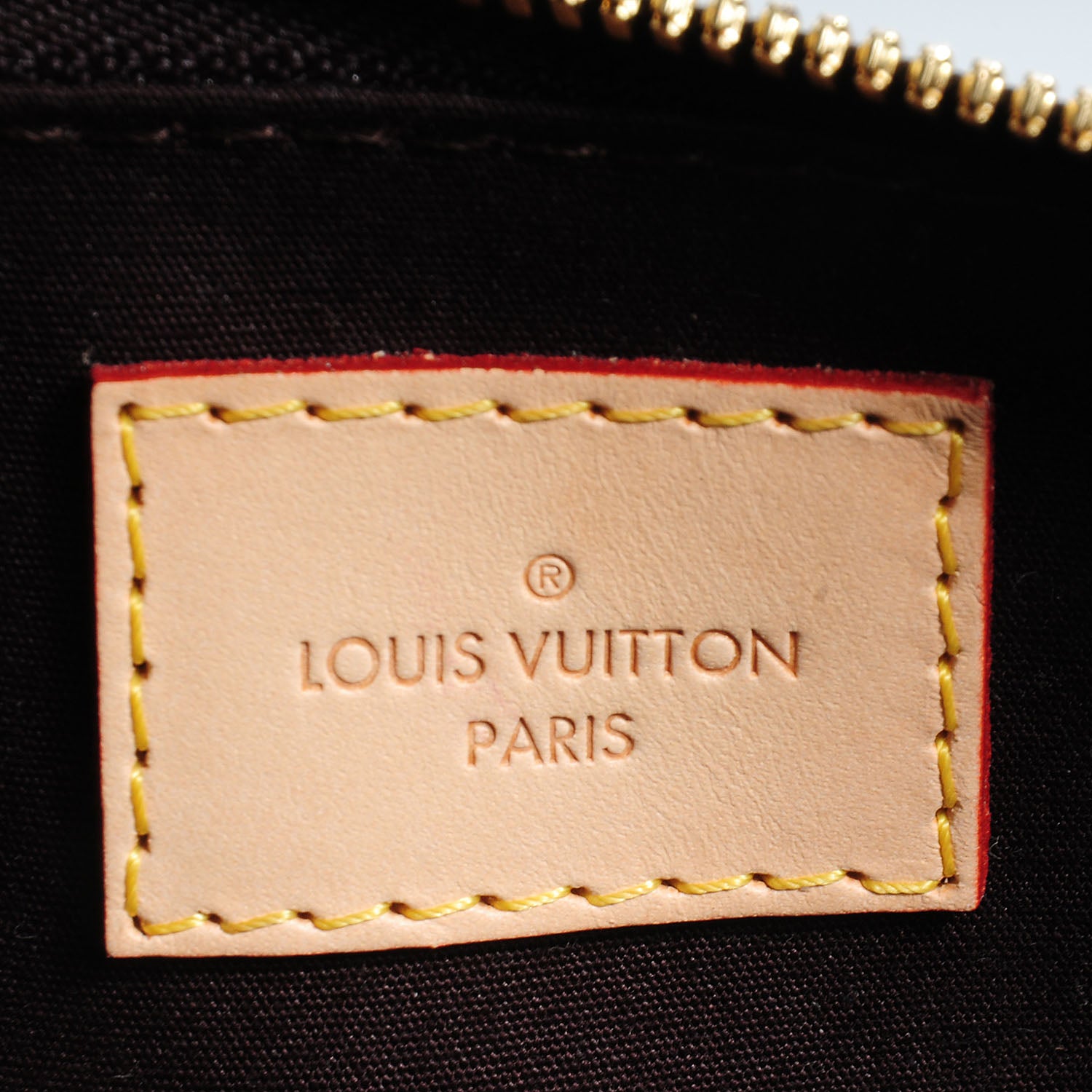 Louis Vuitton Vernis Alma BB Amarante 6 of 8